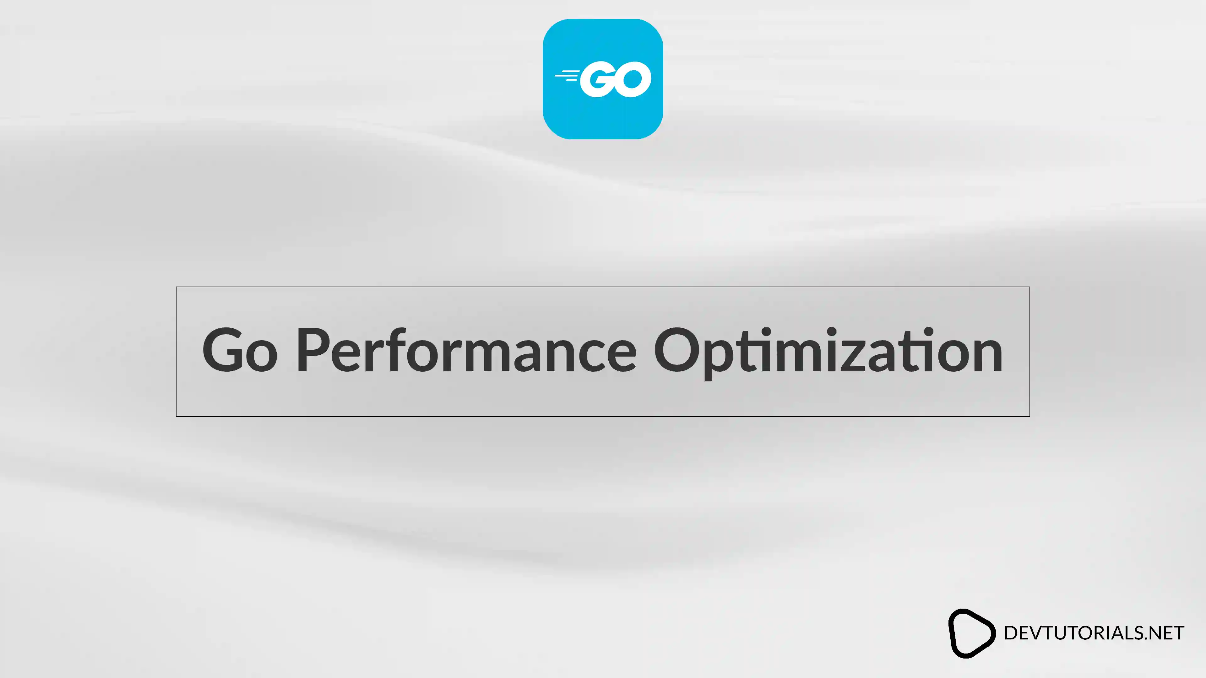 Go Performance Optimisation